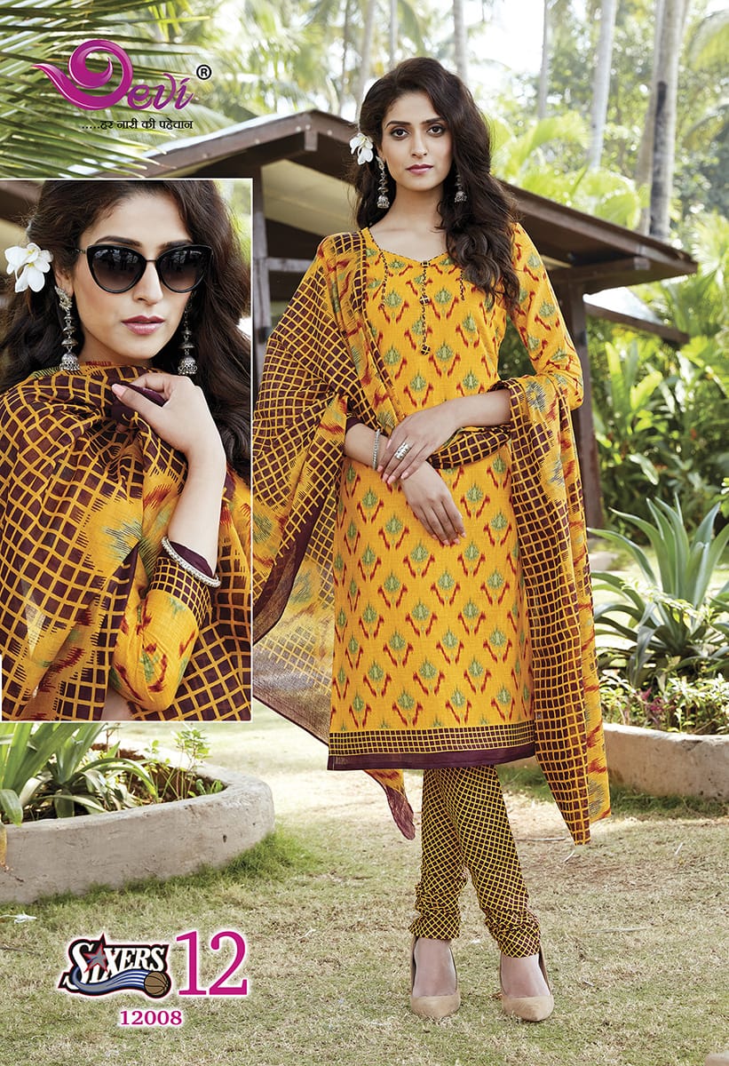 Devi  Presents Sixers Vol  12 Regular Wear Printed Collection