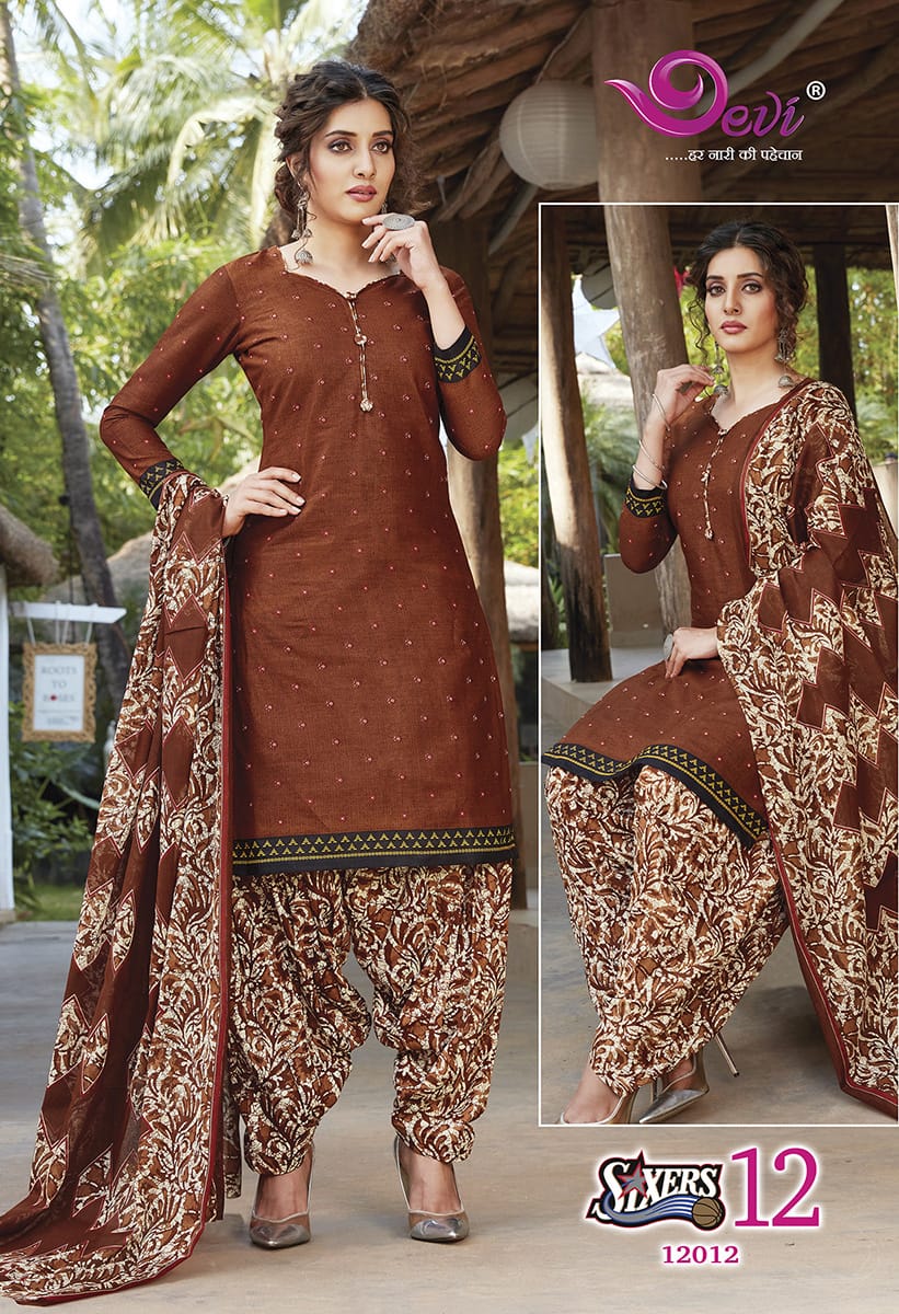 Devi  Presents Sixers Vol  12 Regular Wear Printed Collection