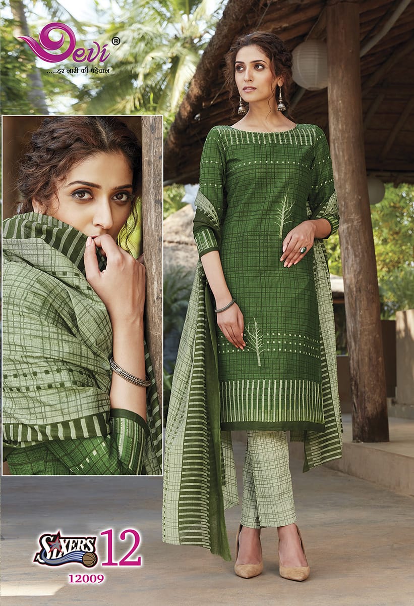 Devi  Presents Sixers Vol  12 Regular Wear Printed Collection