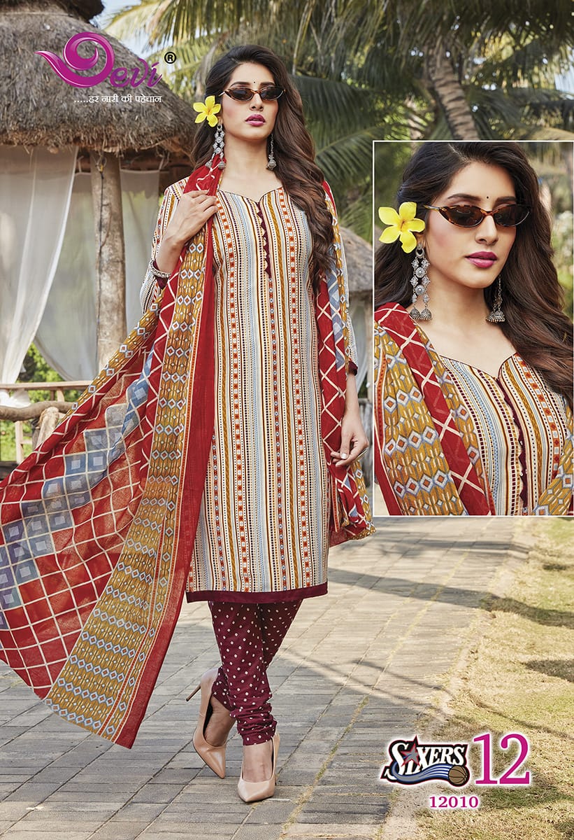 Devi  Presents Sixers Vol  12 Regular Wear Printed Collection