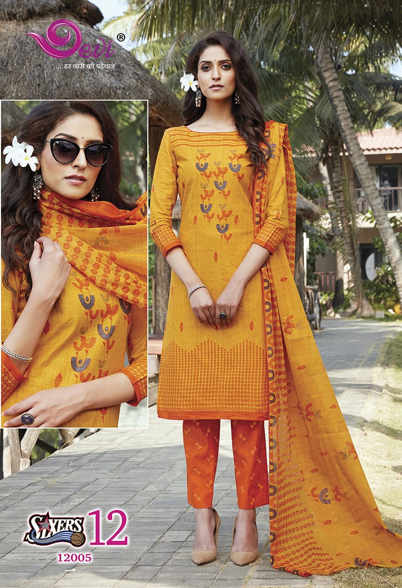 Devi  Presents Sixers Vol  12 Regular Wear Printed Collection