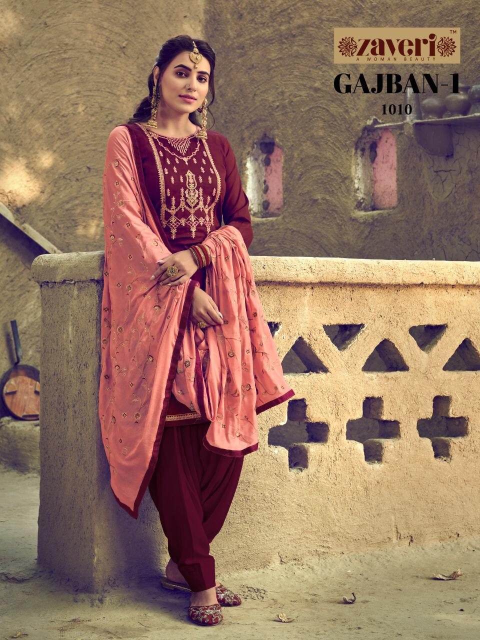 Eba  Presents Gajban Vol 1 Designer Salwar Suits Collection