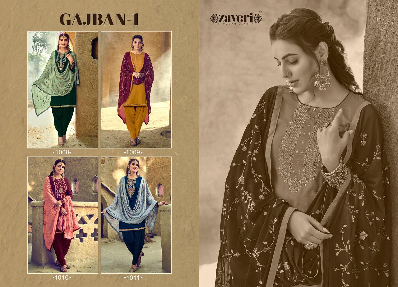 Eba  Presents Gajban Vol 1 Designer Salwar Suits Collection