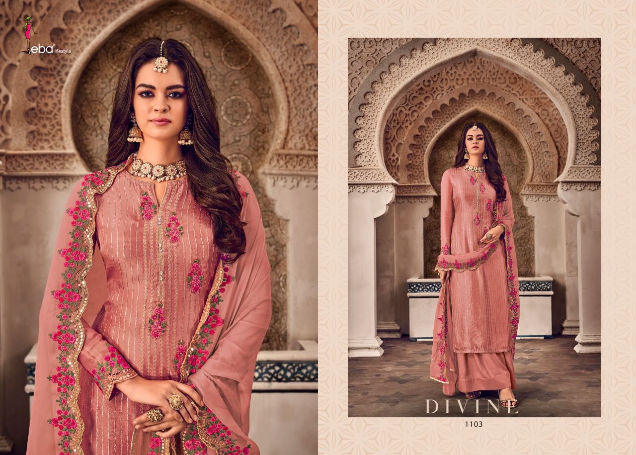 Eba  Presents Mount Black  Vol 4 Designer Dress Material