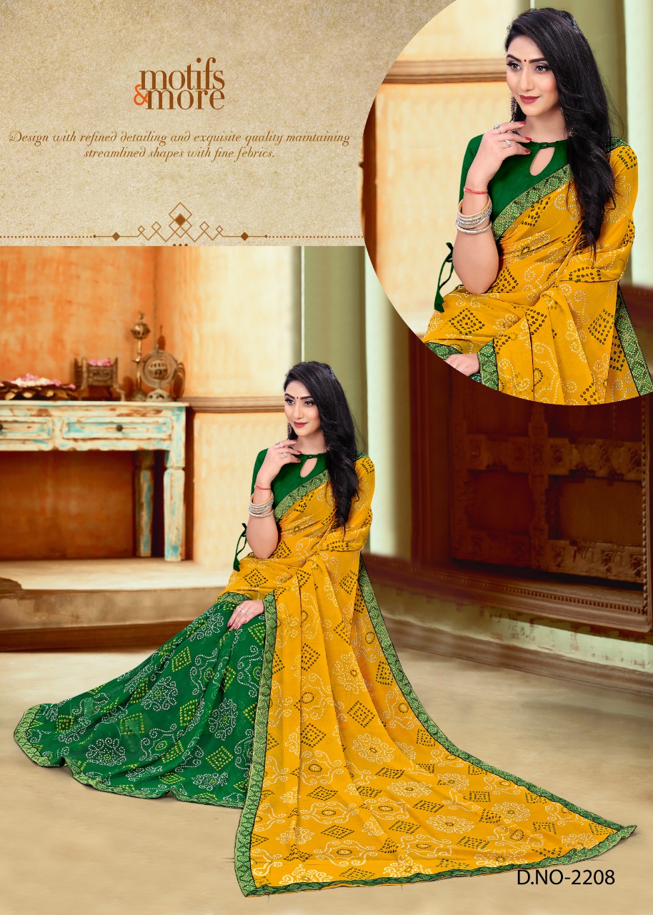 Fc Presents Sanskarti  Vol 6  Casual Wear Saree Collection