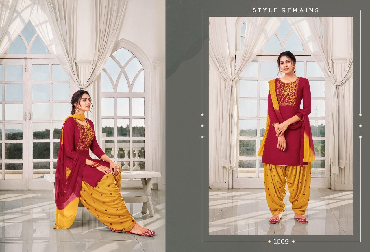 Fc Presents Faster  Patiyala  Designer Ready Made Collection