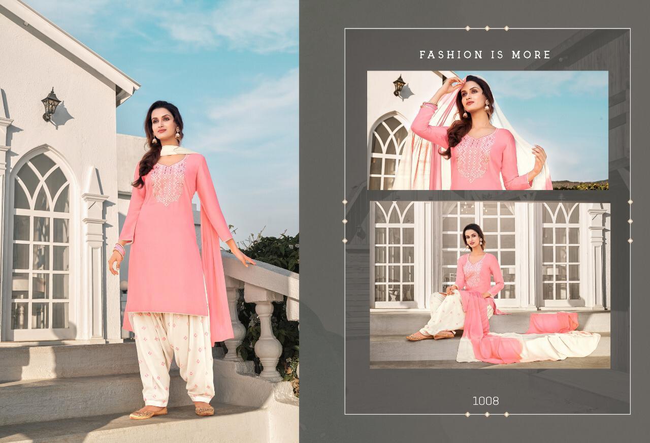 Fc Presents Faster  Patiyala  Designer Ready Made Collection