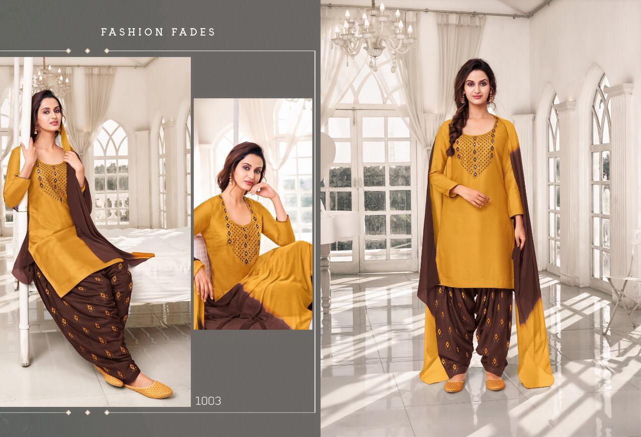 Fc Presents Faster  Patiyala  Designer Ready Made Collection
