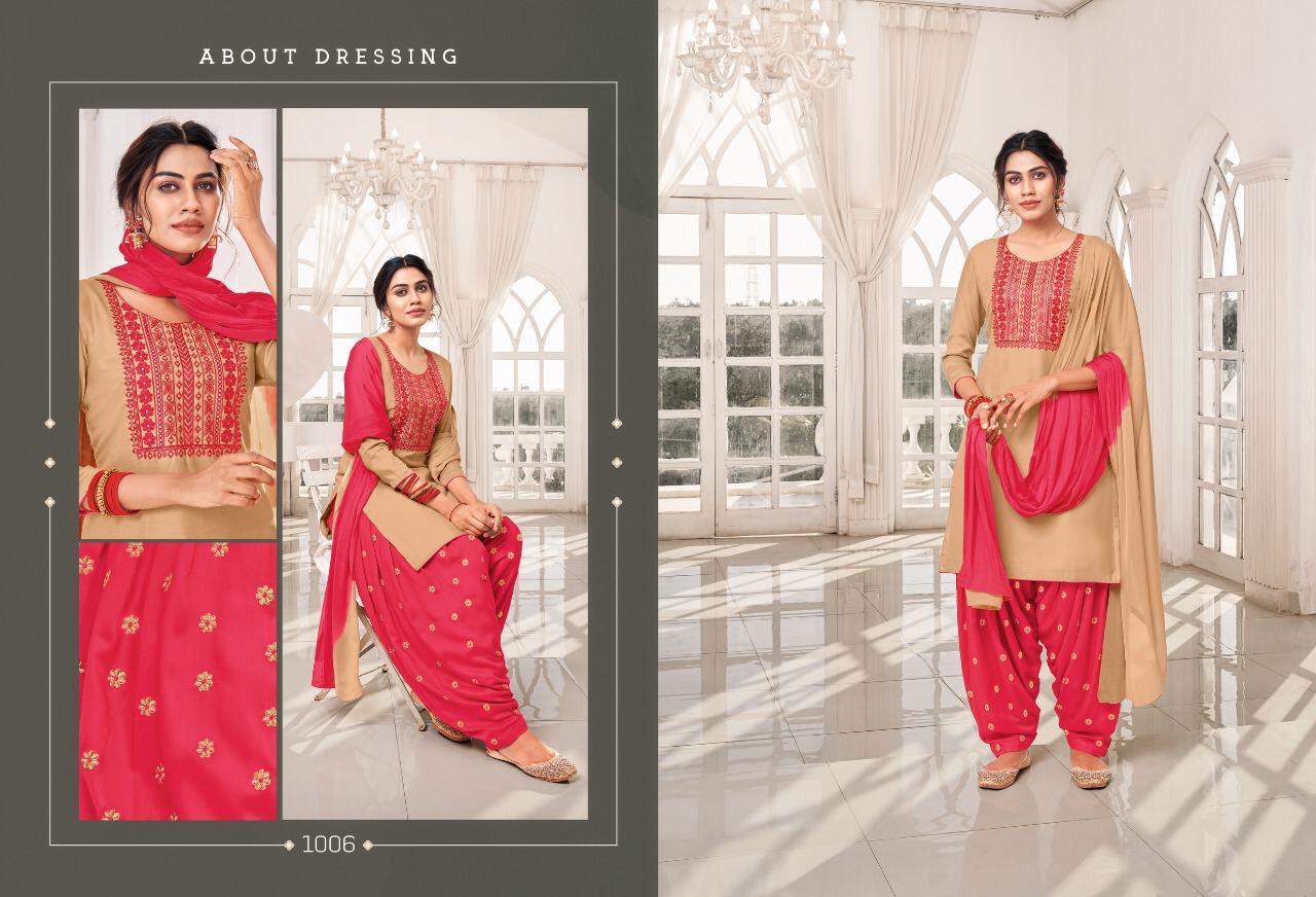Fc Presents Faster  Patiyala  Designer Ready Made Collection