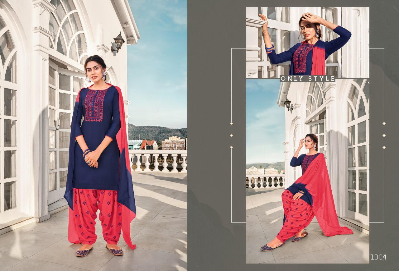 Fc Presents Faster  Patiyala  Designer Ready Made Collection