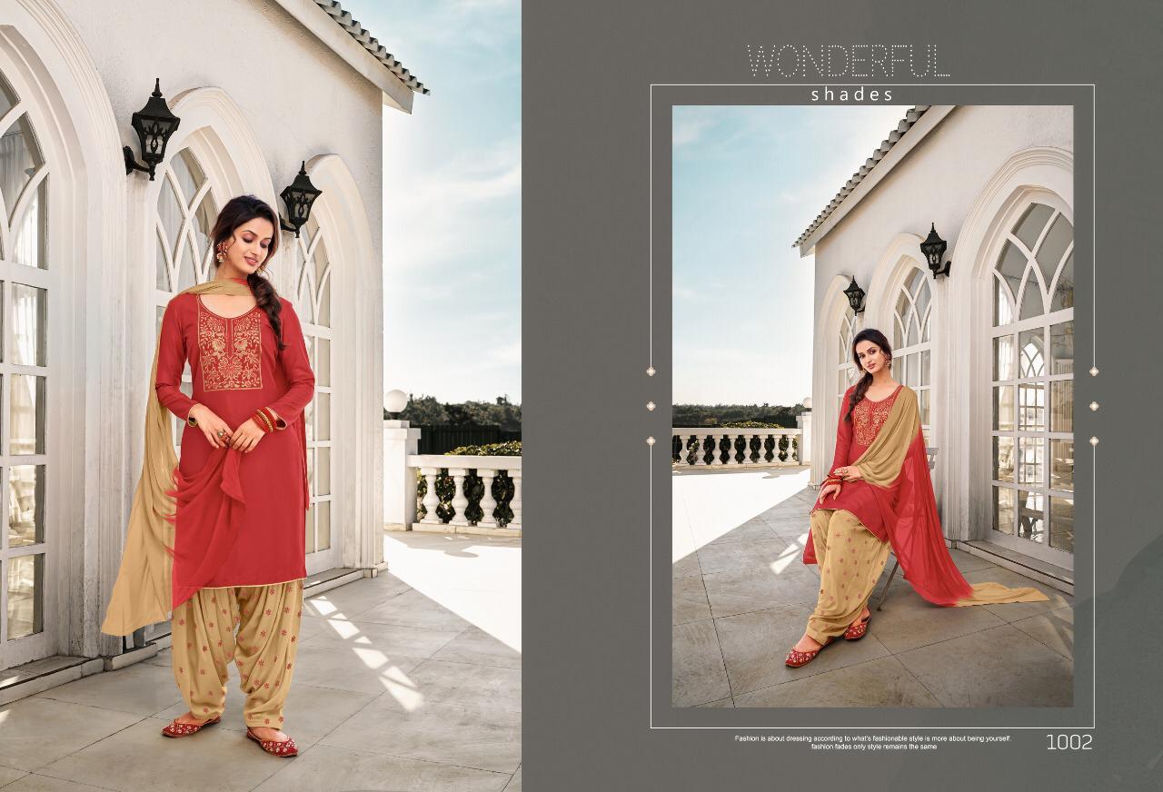 Fc Presents Faster  Patiyala  Designer Ready Made Collection