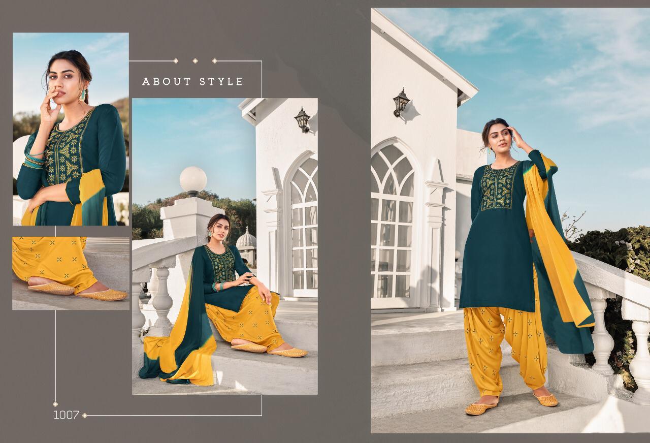 Fc Presents Faster  Patiyala  Designer Ready Made Collection