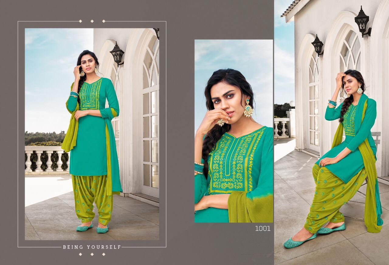 Fc Presents Faster  Patiyala  Designer Ready Made Collection
