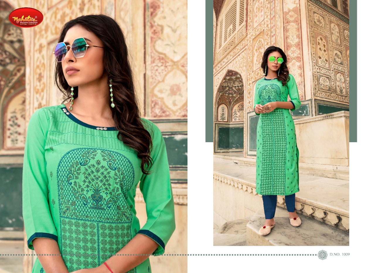 Fc Presents Gloria Casual Wear Kurtis Collection