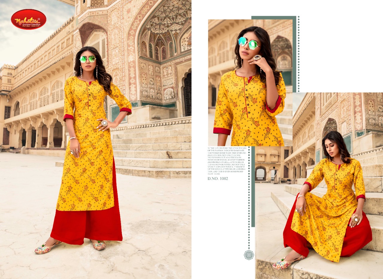 Fc Presents Gloria Casual Wear Kurtis Collection