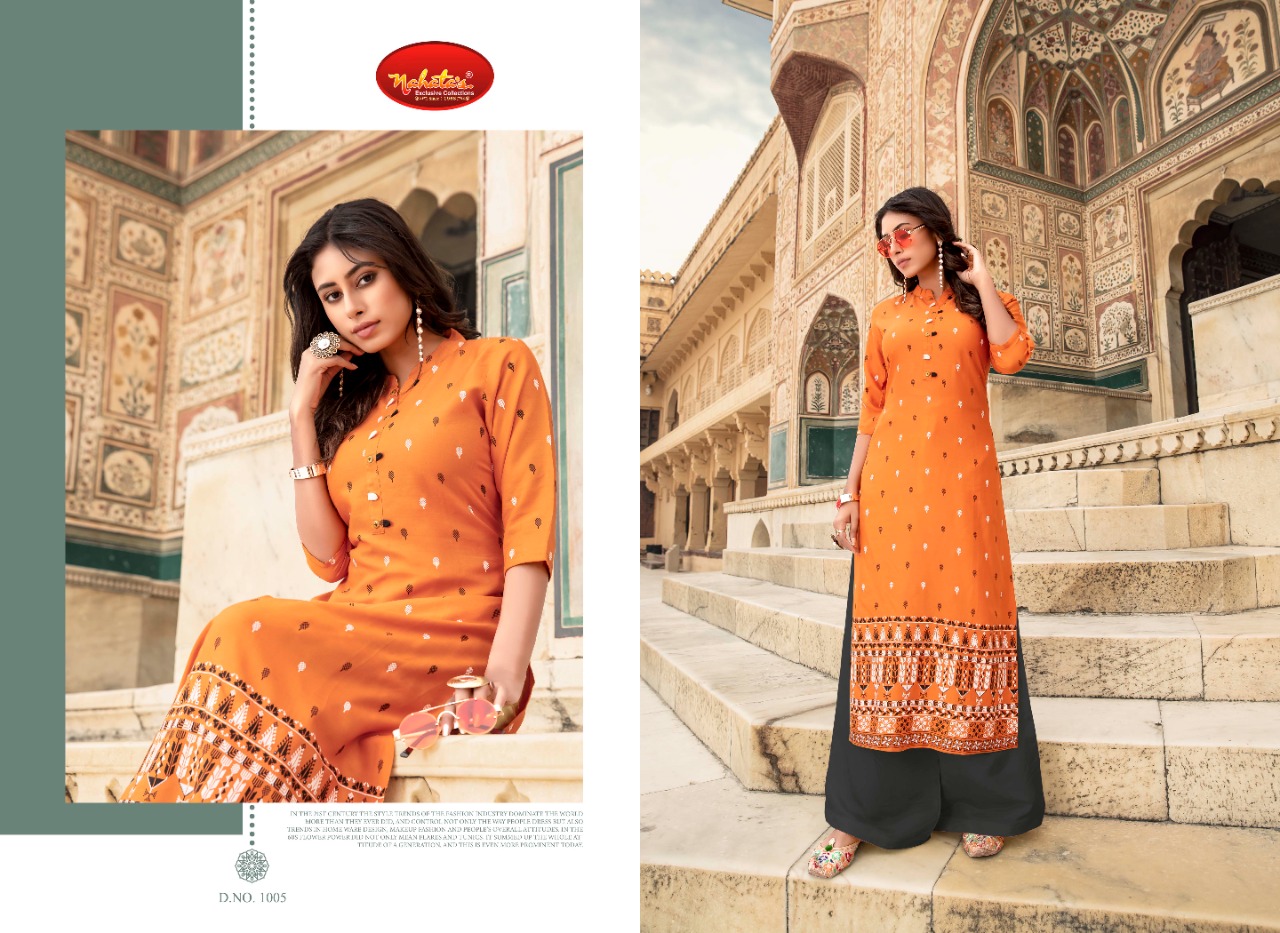 Fc Presents Gloria Casual Wear Kurtis Collection
