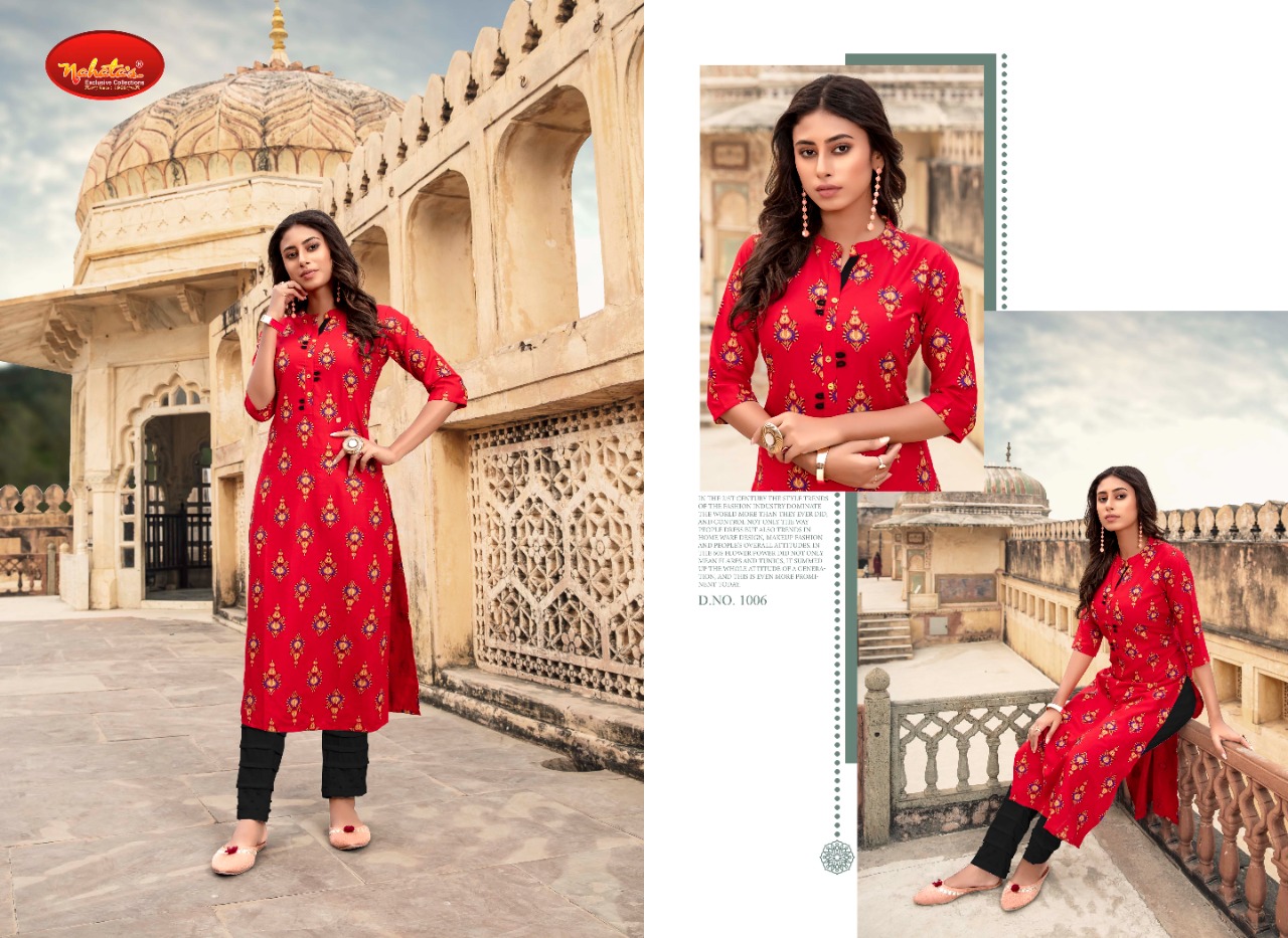 Fc Presents Gloria Casual Wear Kurtis Collection