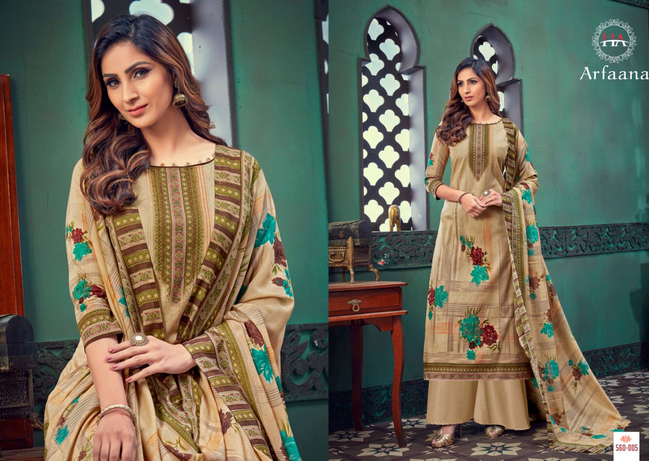 Harshit Presents Arfaana  Designer Dress Material Collection