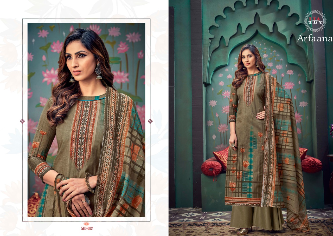 Harshit Presents Arfaana  Designer Dress Material Collection