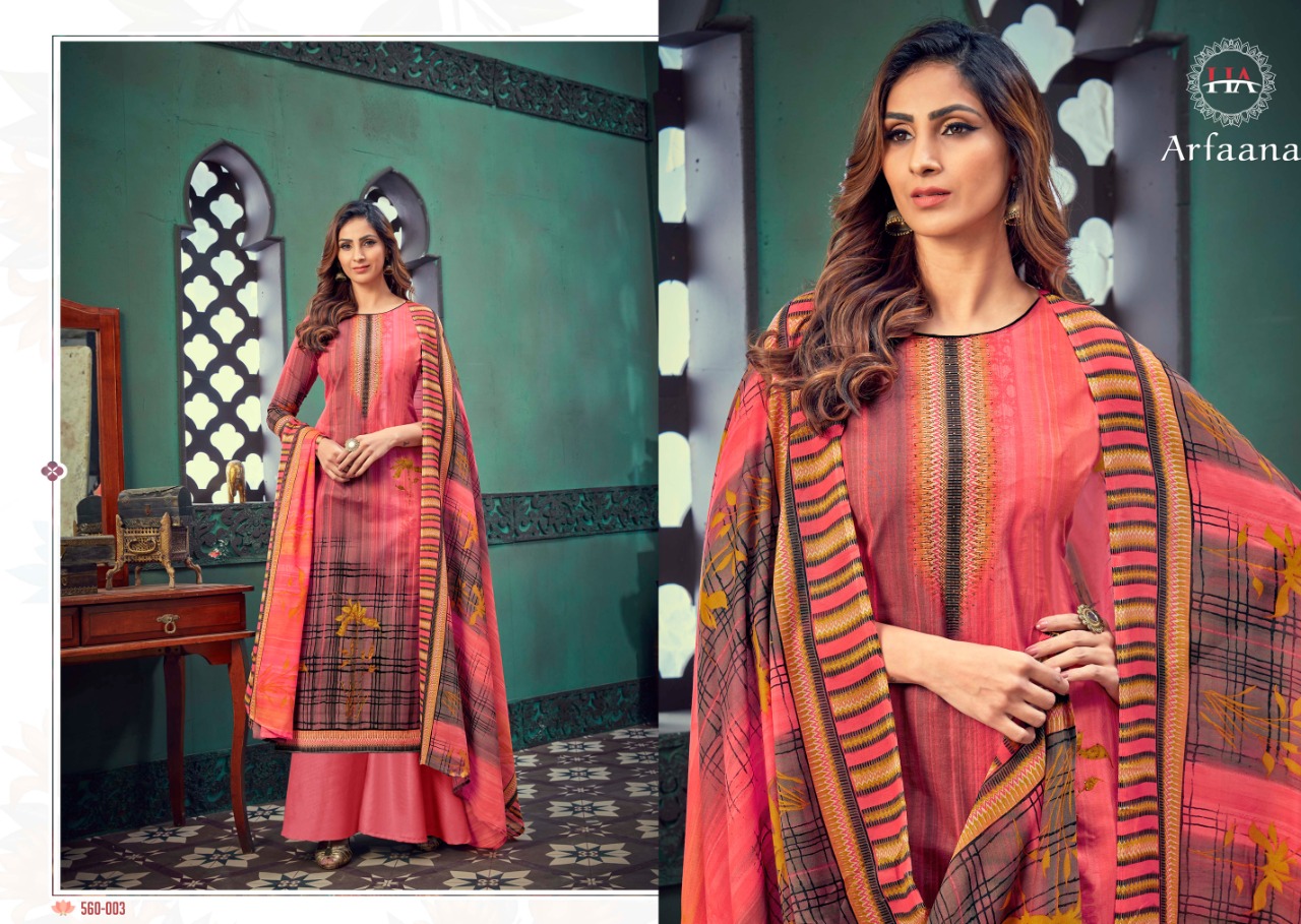 Harshit Presents Arfaana  Designer Dress Material Collection