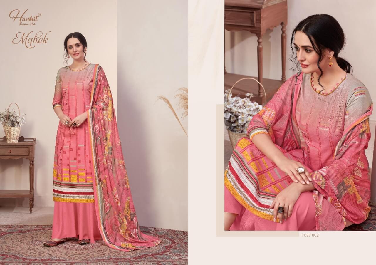 Harshit Presents Mahek   Digital Printed Dress Material