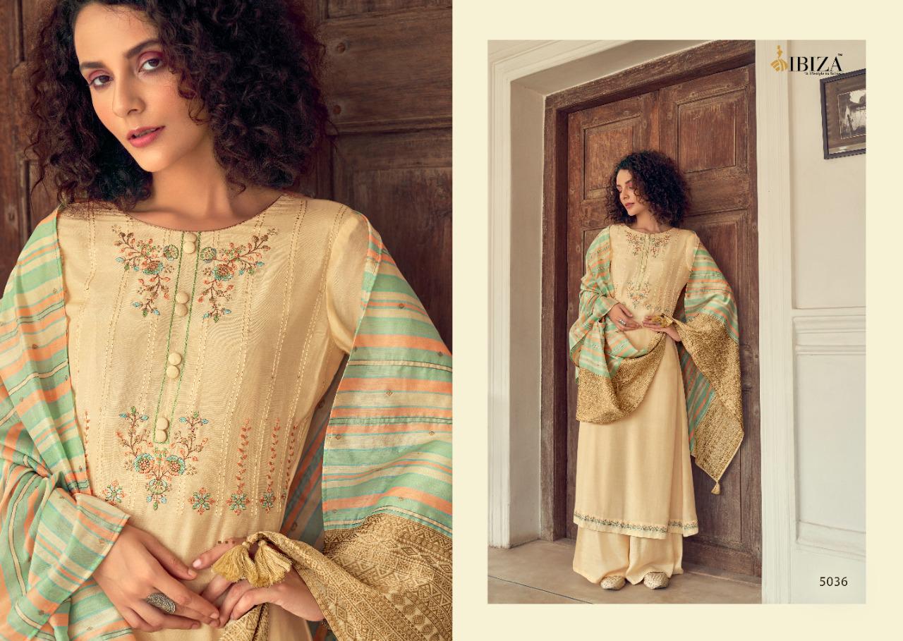 Ibiza  Presents  Nazakat Designer Dress Material