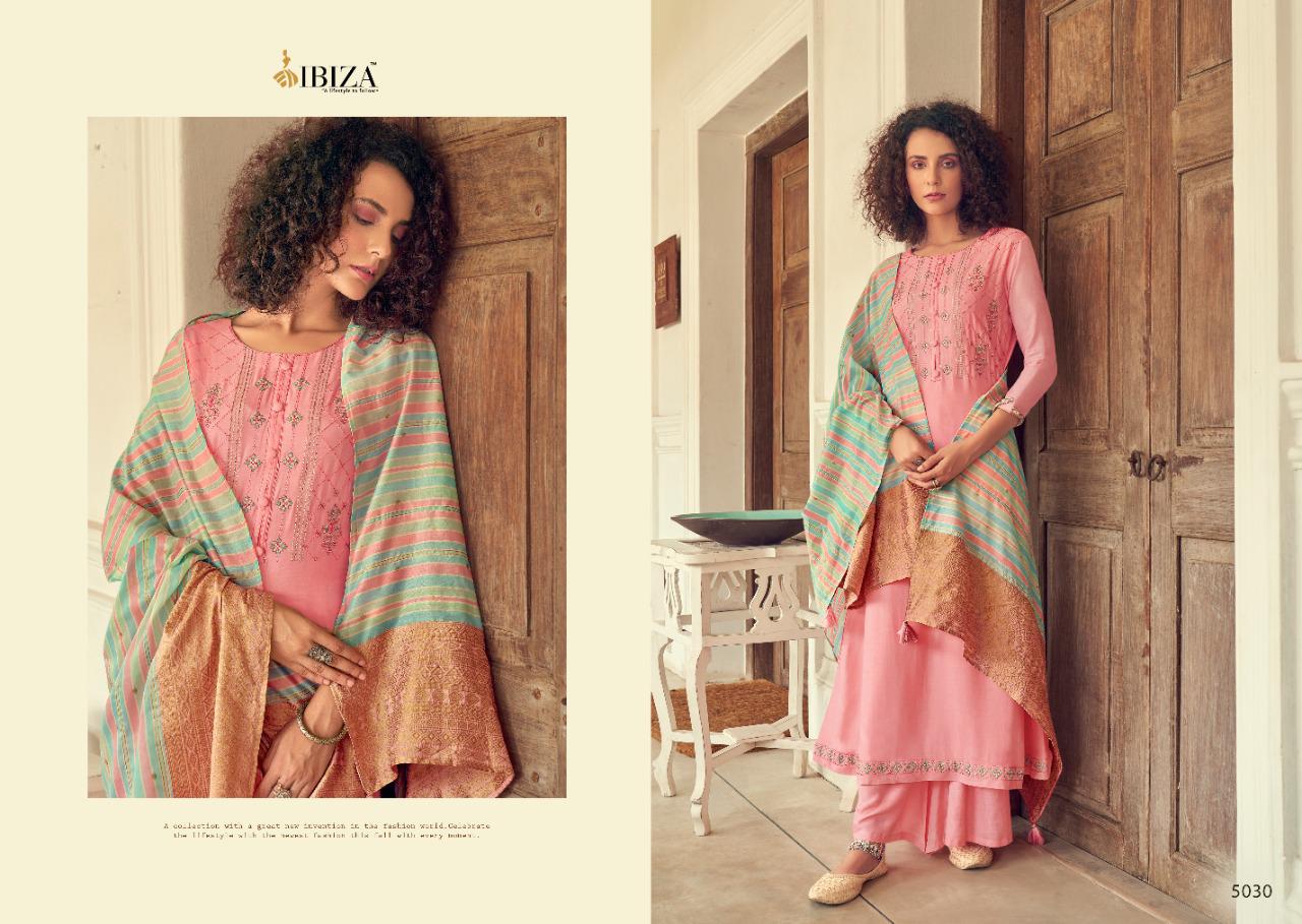 Ibiza  Presents  Nazakat Designer Dress Material