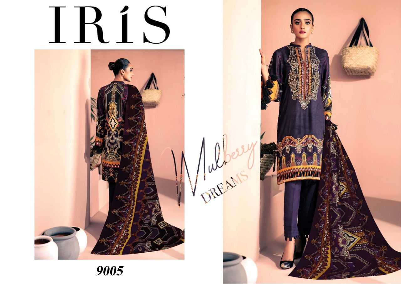 Iris Vol 9 Cotton Karachi Dress Materials Collection