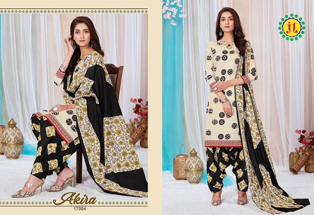 Jt Presents Akira Vol 17 Cotton Dress Materials Collection