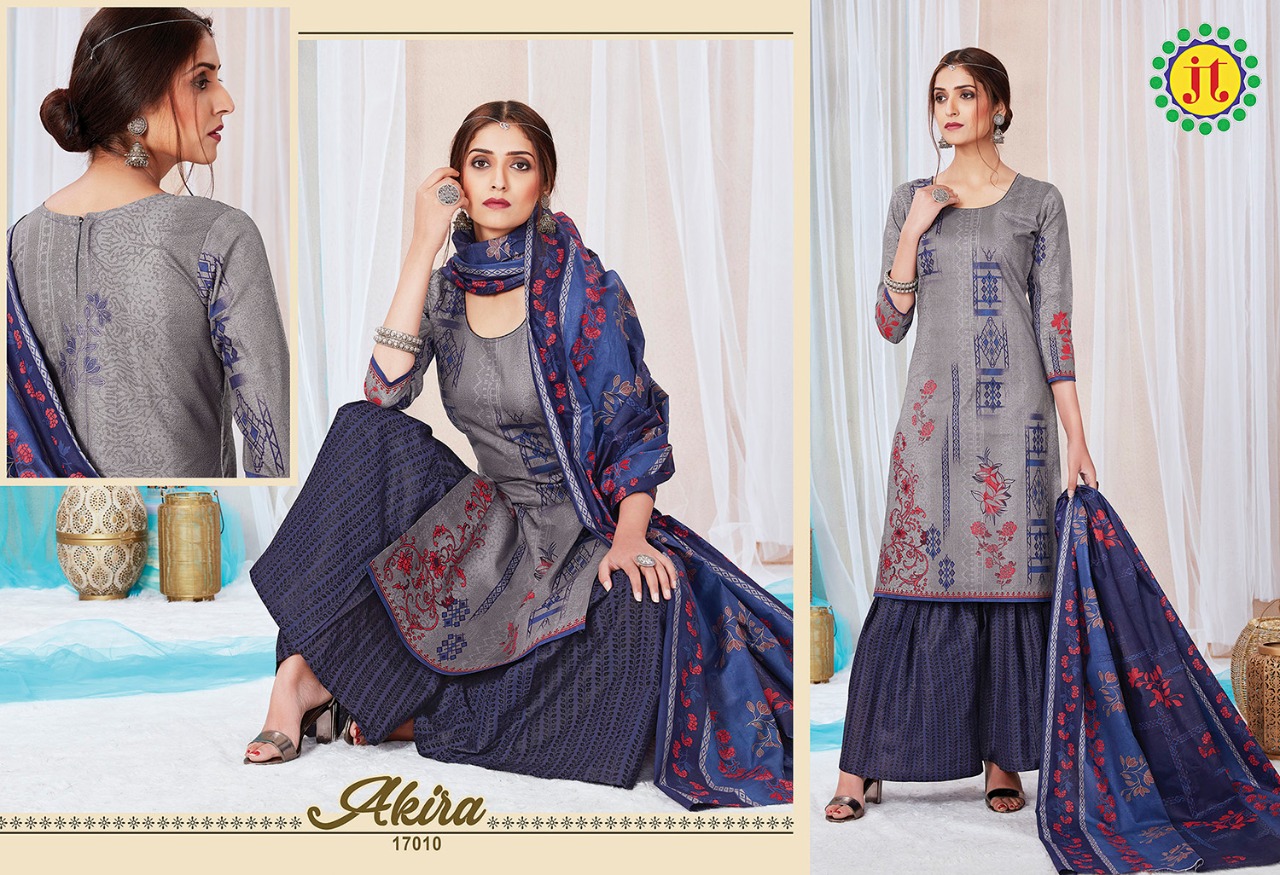 Jt Presents Akira Vol 17 Cotton Dress Materials Collection