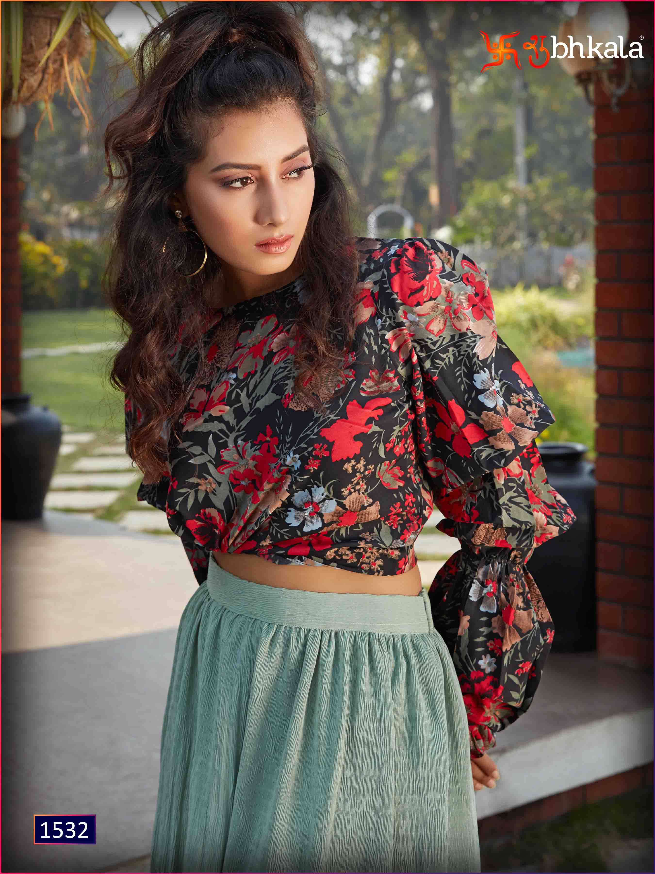 Kf Presents Frill And Flare  Vol 2 Exclusive Western Top With Bottom Collection