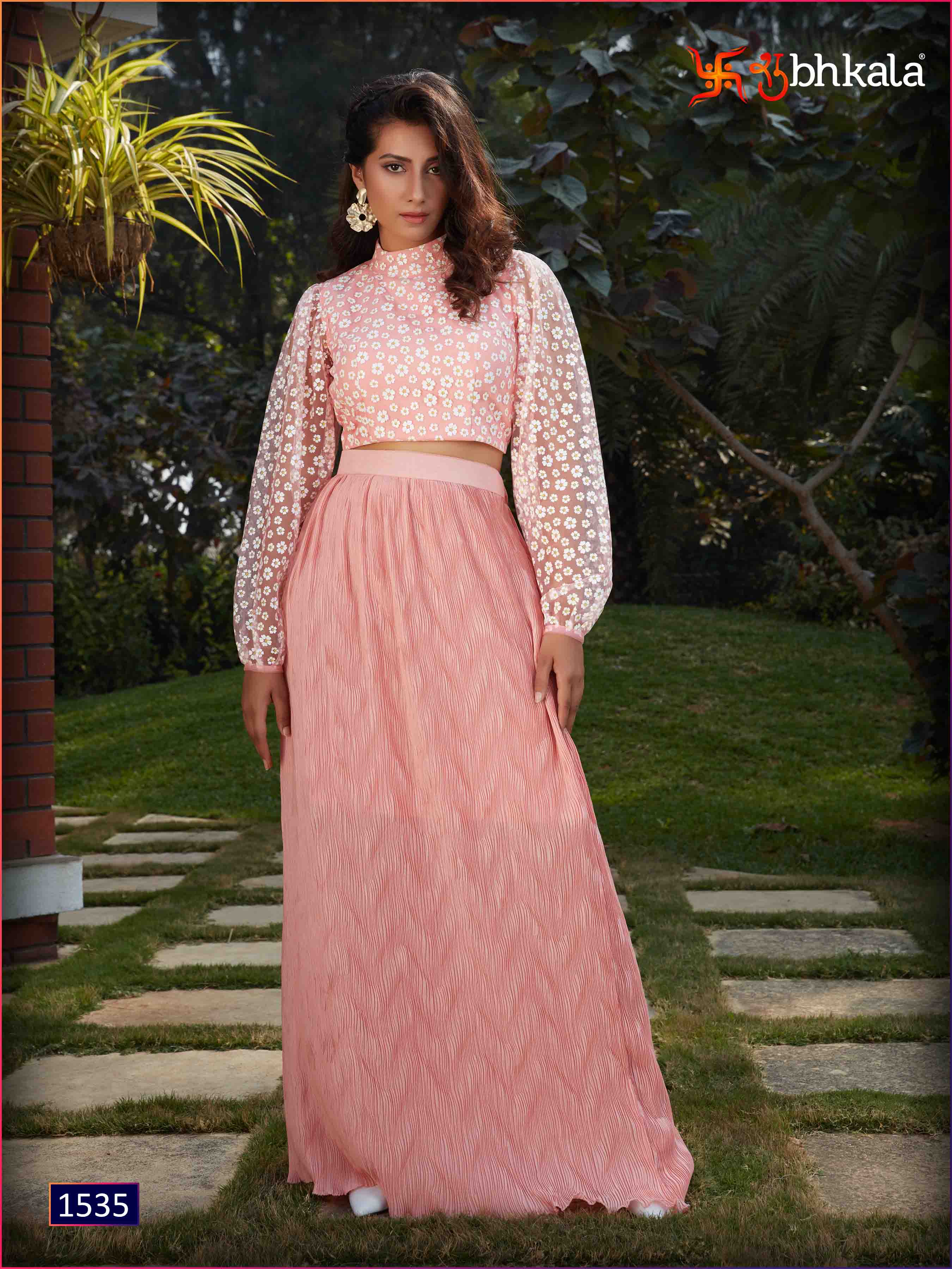 Kf Presents Frill And Flare  Vol 2 Exclusive Western Top With Bottom Collection