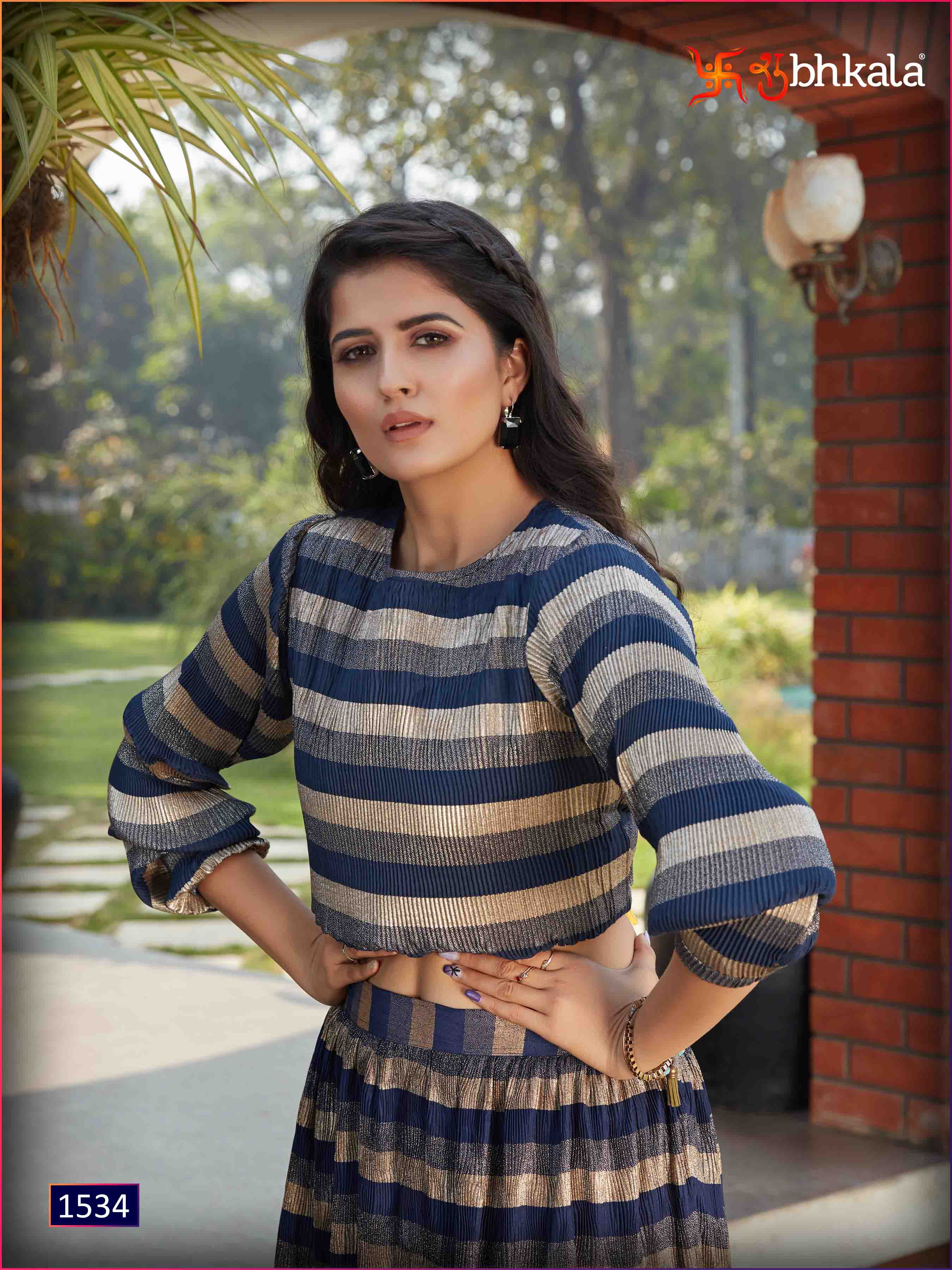 Kf Presents Frill And Flare  Vol 2 Exclusive Western Top With Bottom Collection