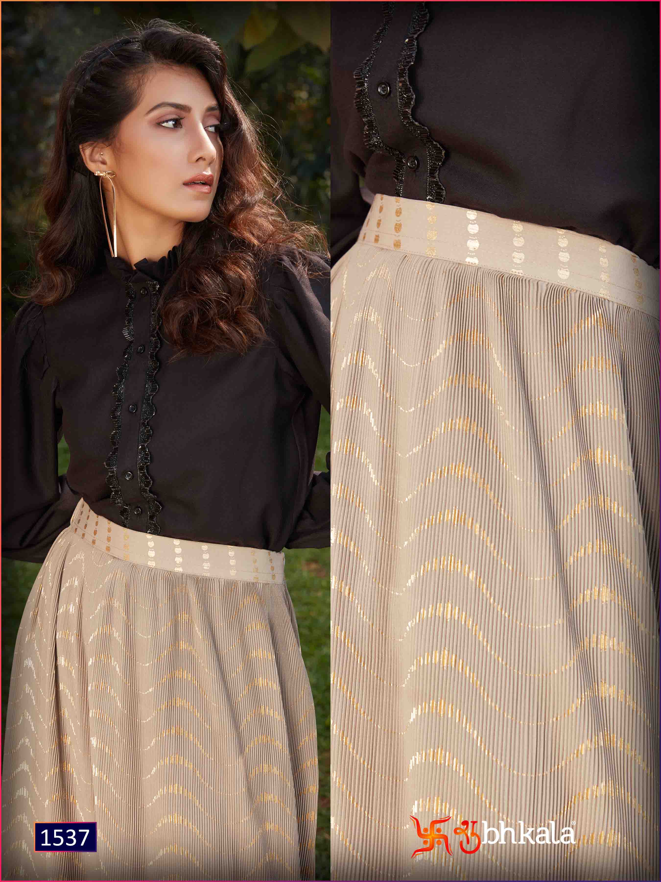Kf Presents Frill And Flare  Vol 2 Exclusive Western Top With Bottom Collection