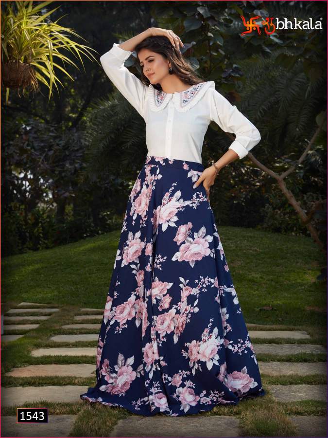 Kf Presents Frill And Flare  Vol  3 Exclusive Western Top With Bottom Collection