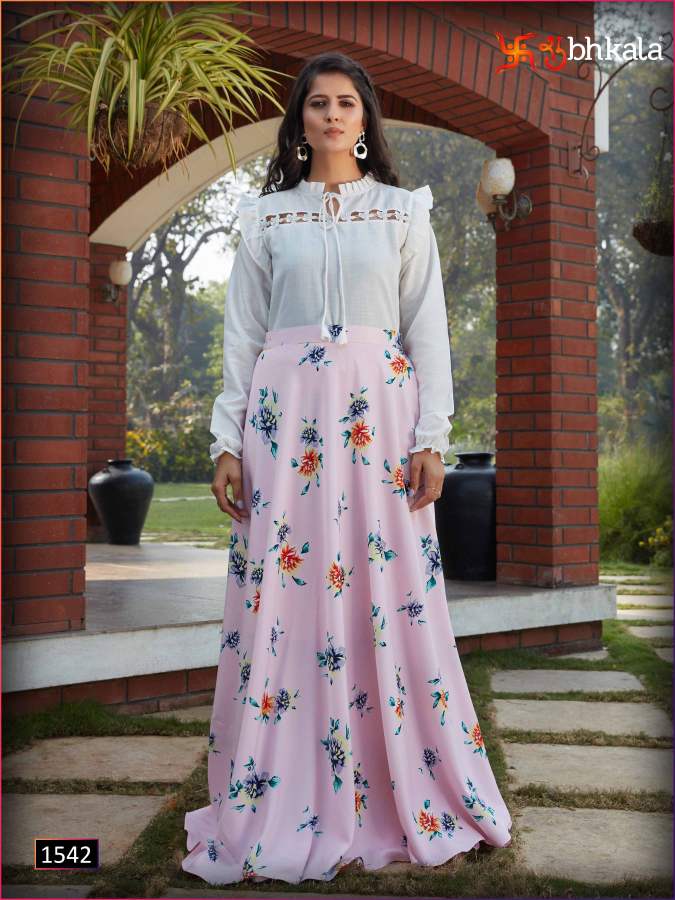 Kf Presents Frill And Flare  Vol  3 Exclusive Western Top With Bottom Collection