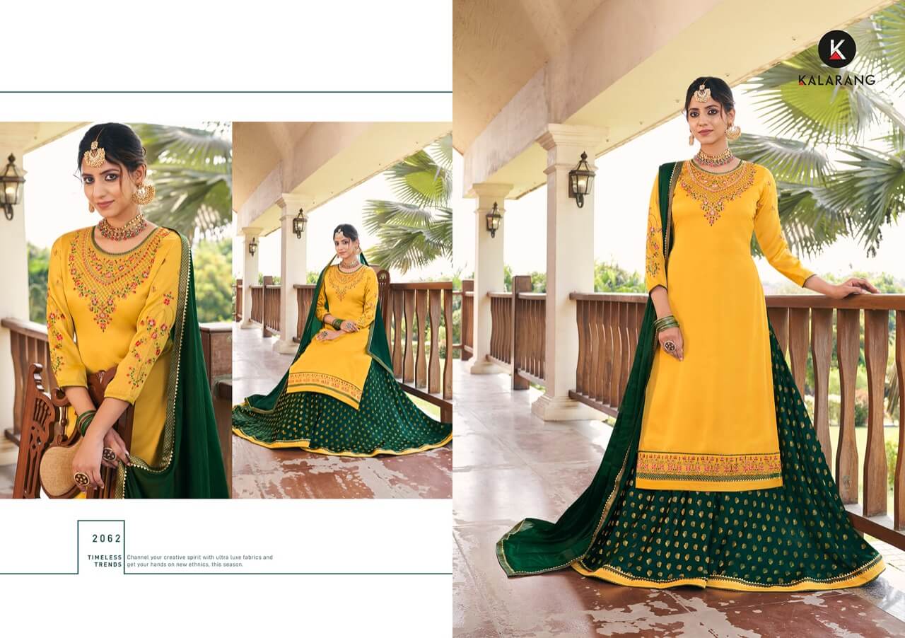 Kalarang  Presents Blueberry  Vol 3  Designer Salwar Suits Collection