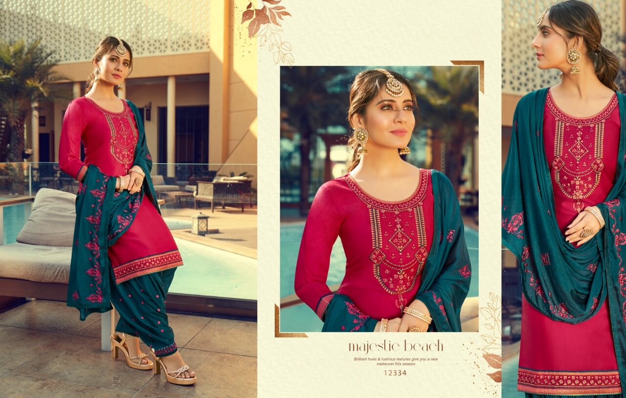 Kalaroop  Presents Patiyala  Vol 30 Designer Dress Material