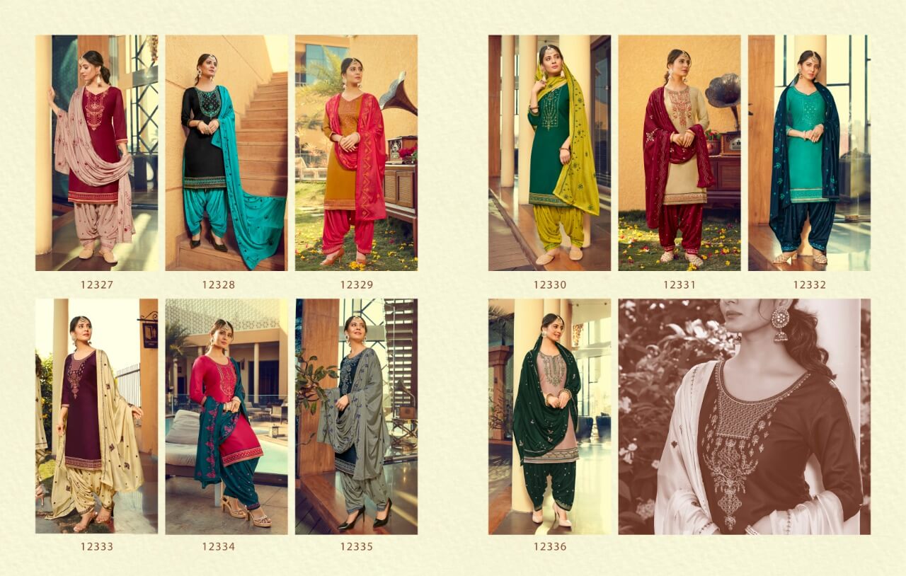 Kalaroop  Presents Patiyala  Vol 30 Designer Dress Material