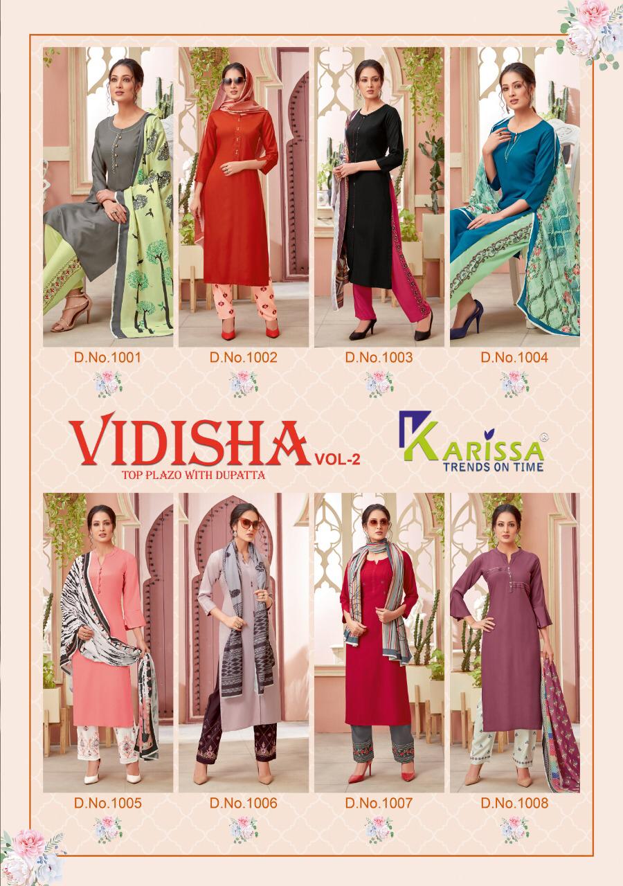 Karissa  Presents   Vidisha Vol  2 Readymade Collection