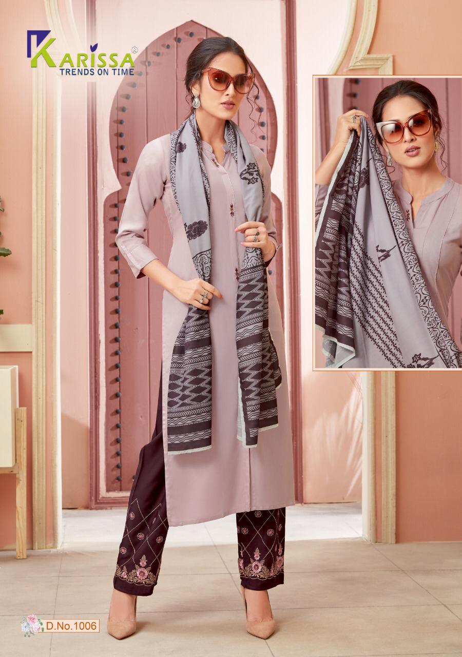 Karissa  Presents   Vidisha Vol  2 Readymade Collection