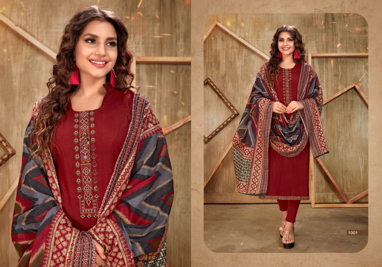 Kesariya Presents  Aarohi Digital Printed Dress Materials Collection