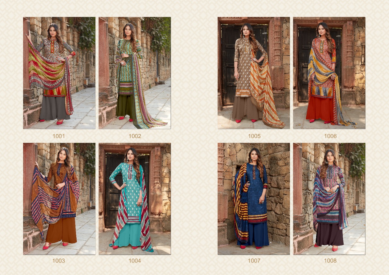 Kesariya Presents  Patola Digital Printed Designer Dress Material