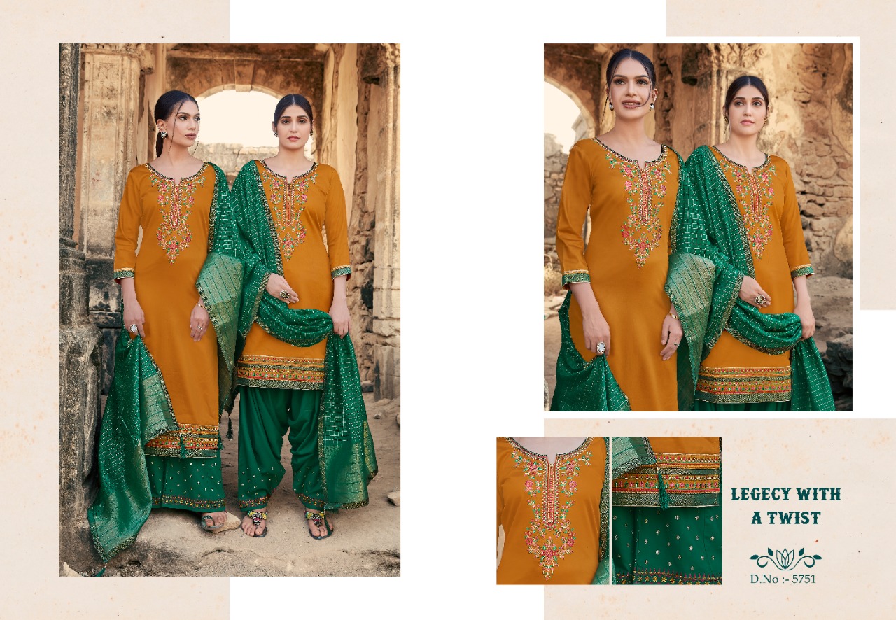 Kessi Presents  Lashkara Vol 2 Designer Dress Material