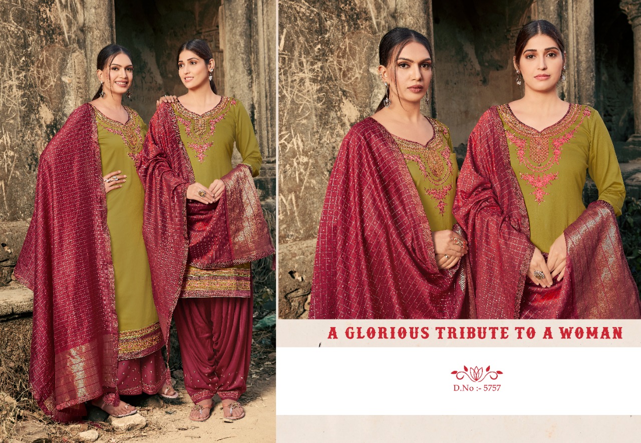 Kessi Presents  Lashkara Vol 2 Designer Dress Material