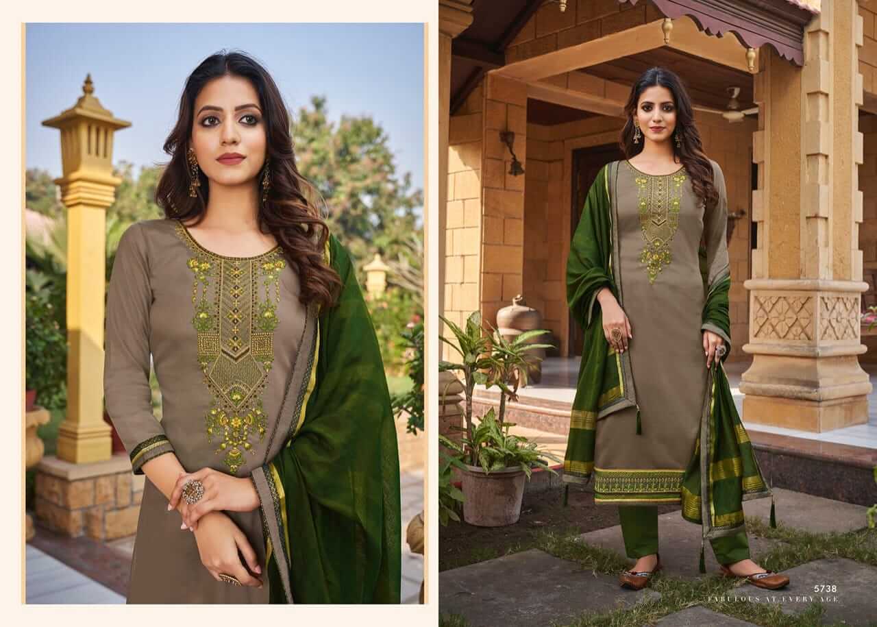 Kessi  Presents  Zankar  Designer Dress Material