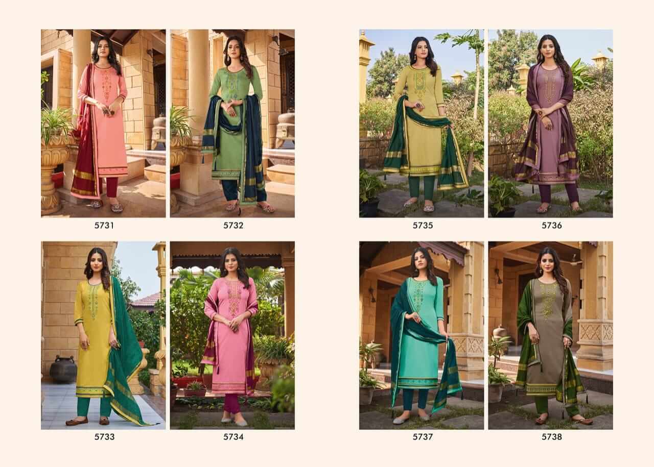 Kessi  Presents  Zankar  Designer Dress Material