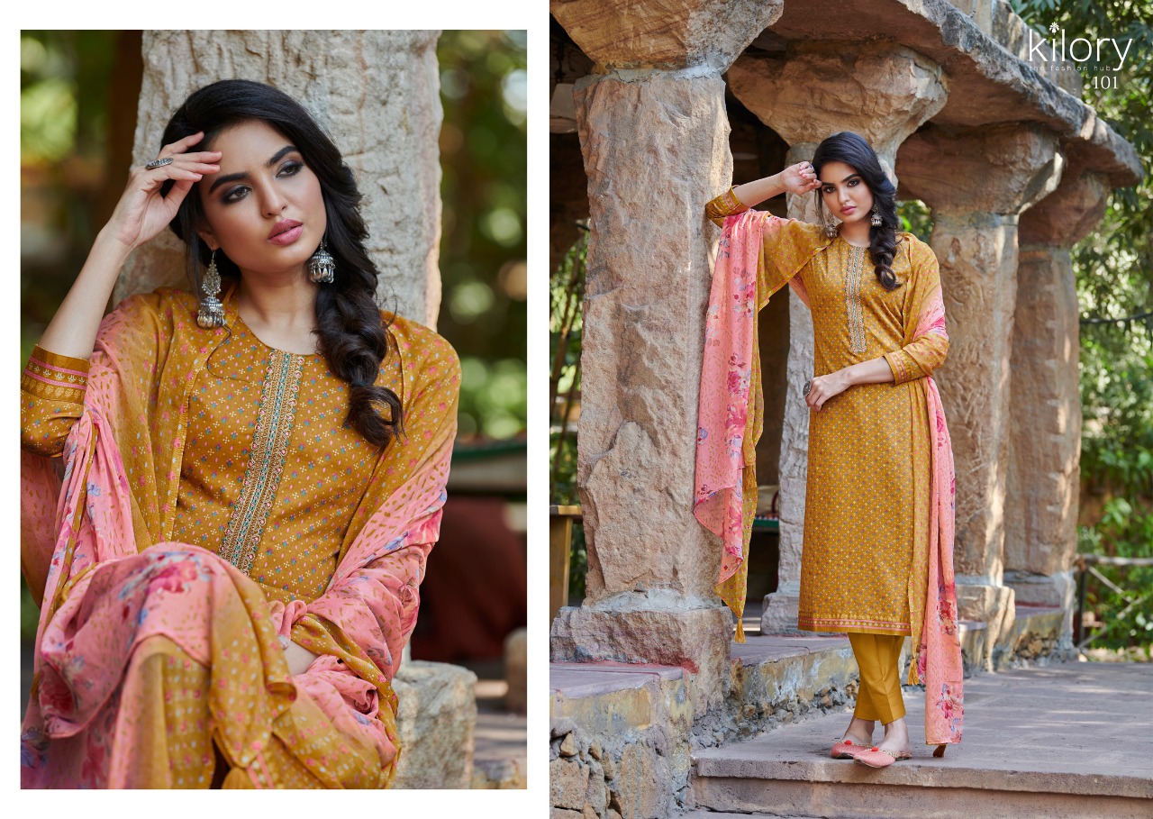 Kilory  Presents  Naariti  Designer Dress Material
