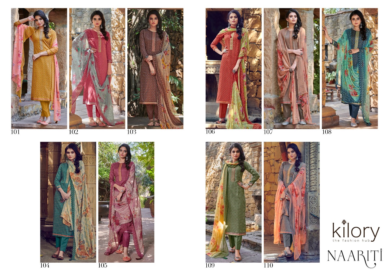 Kilory  Presents  Naariti  Designer Dress Material