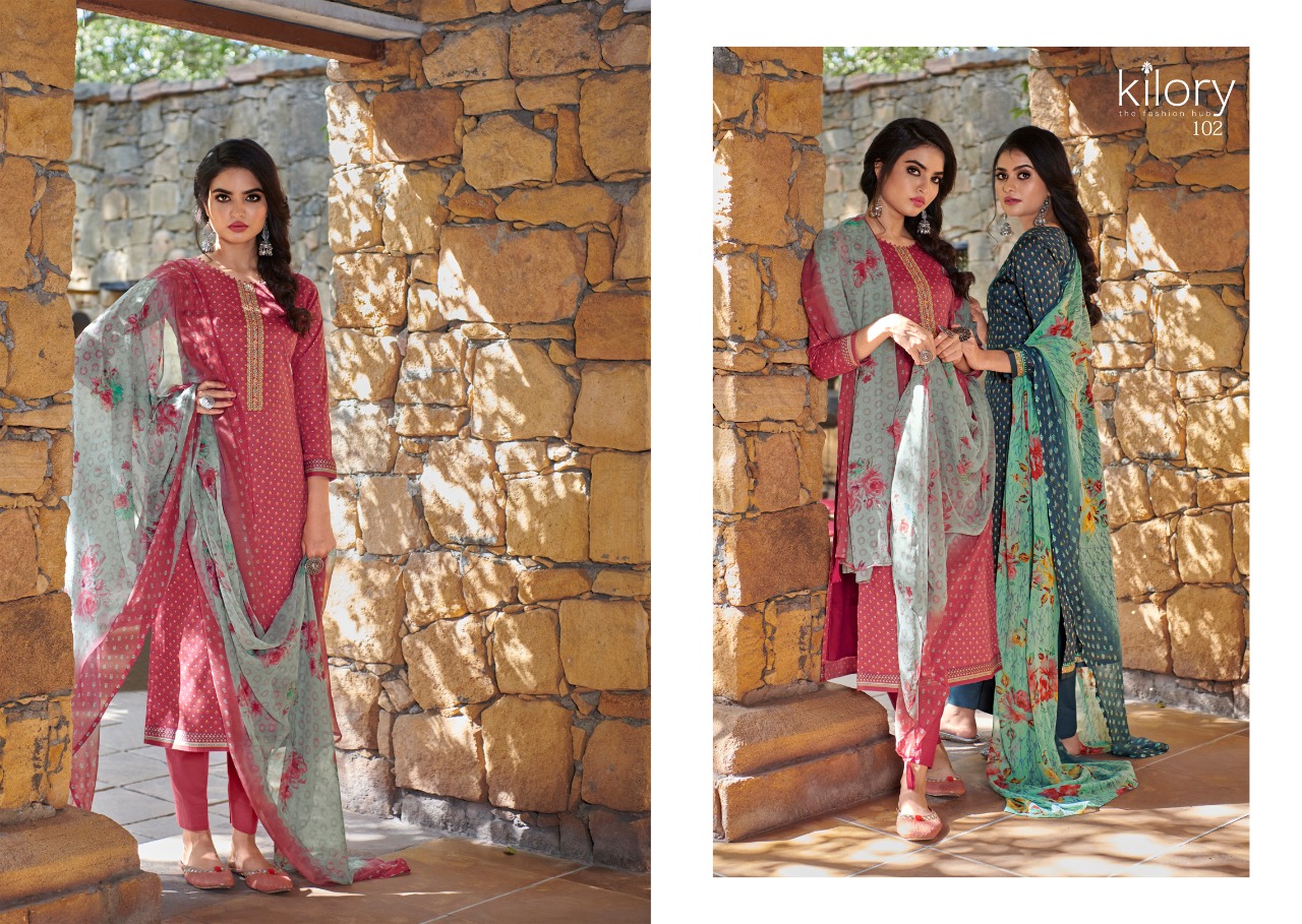 Kilory  Presents  Naariti  Designer Dress Material